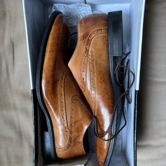 J75 Windsor Brown Oxford Shoes Brand New main image 7